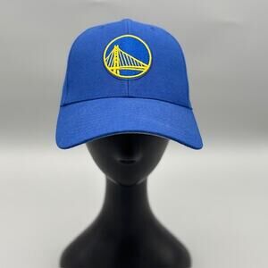 NBA Golden State Warriors '47 Brand Hat One Size Blue Hook & Loop Adjustable